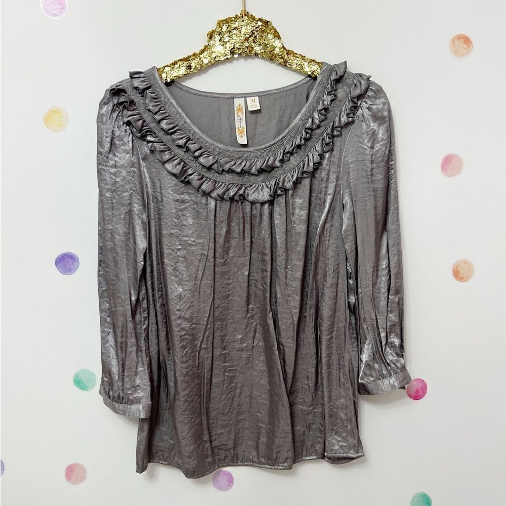 Adiva shiny blouse